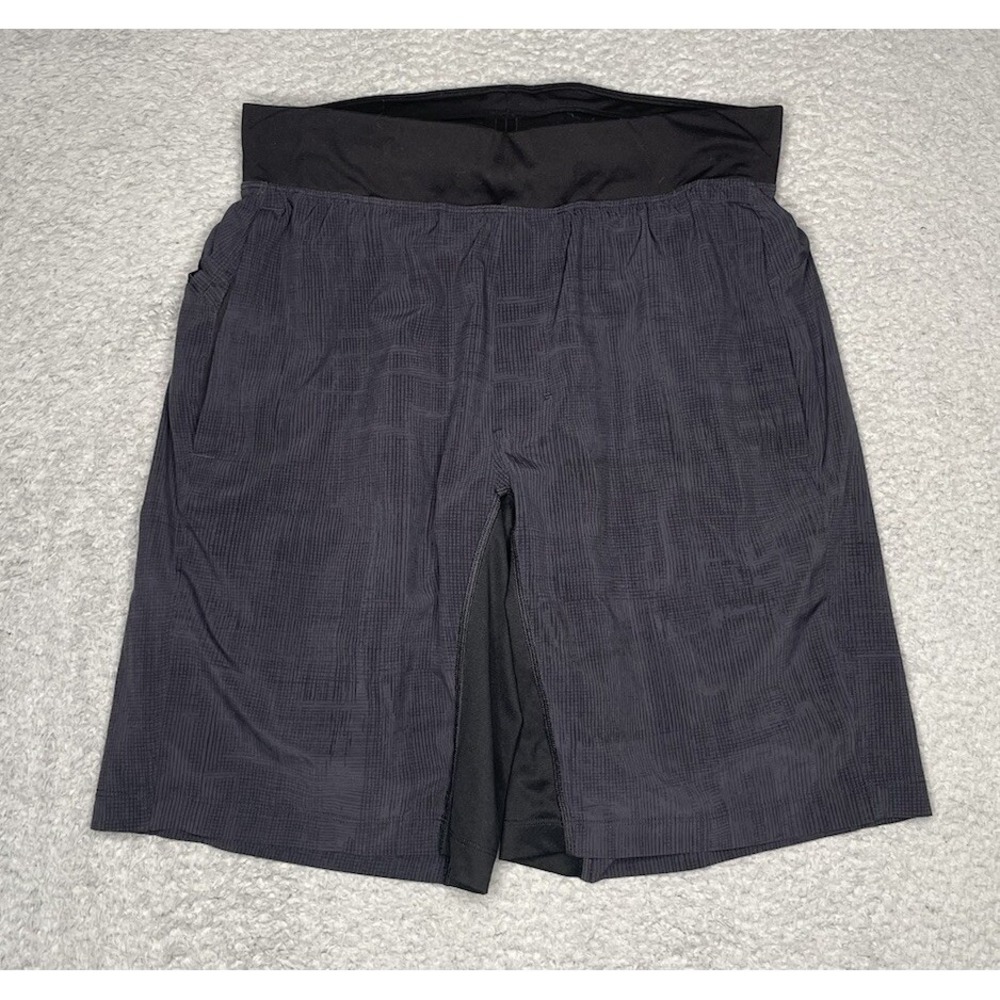 Lululemon‎ T H E Linerless Short 9" Athletic Gym Mens Medium Blue